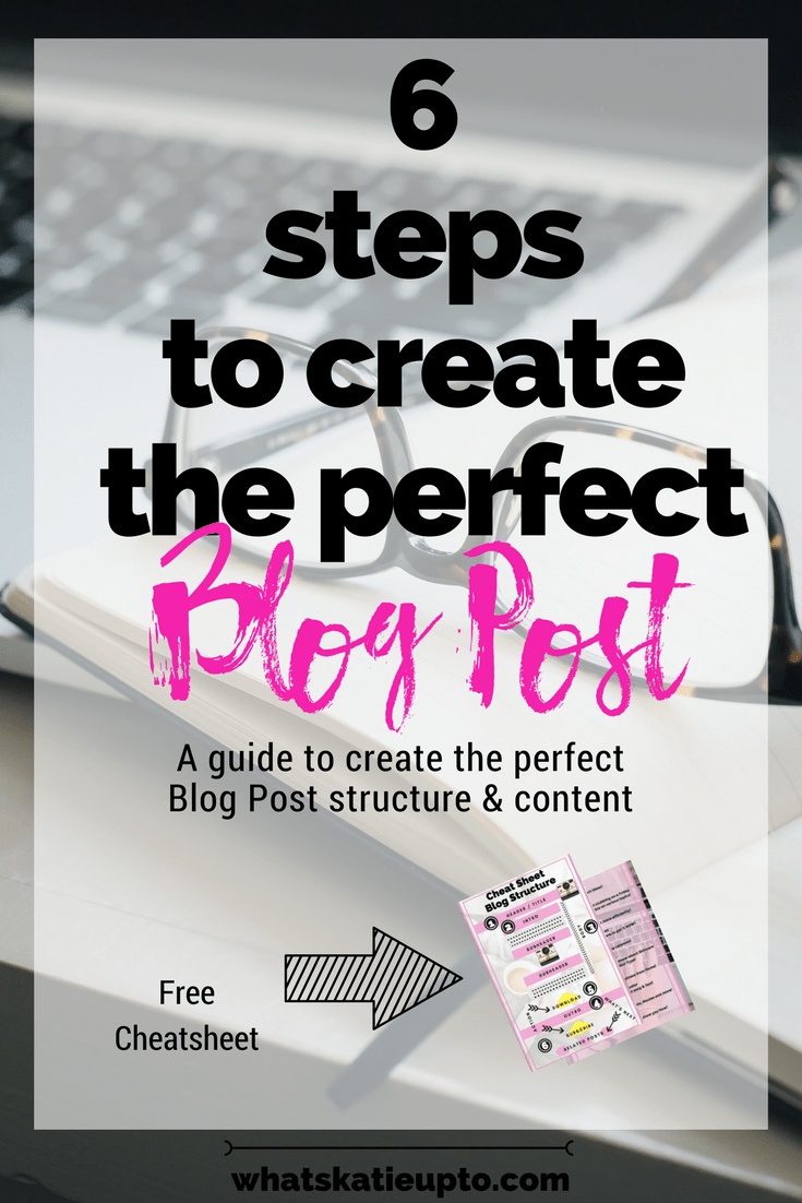 6 steps to create the perfect Blog Post, Blogging, blog tips, blog advice, blog post