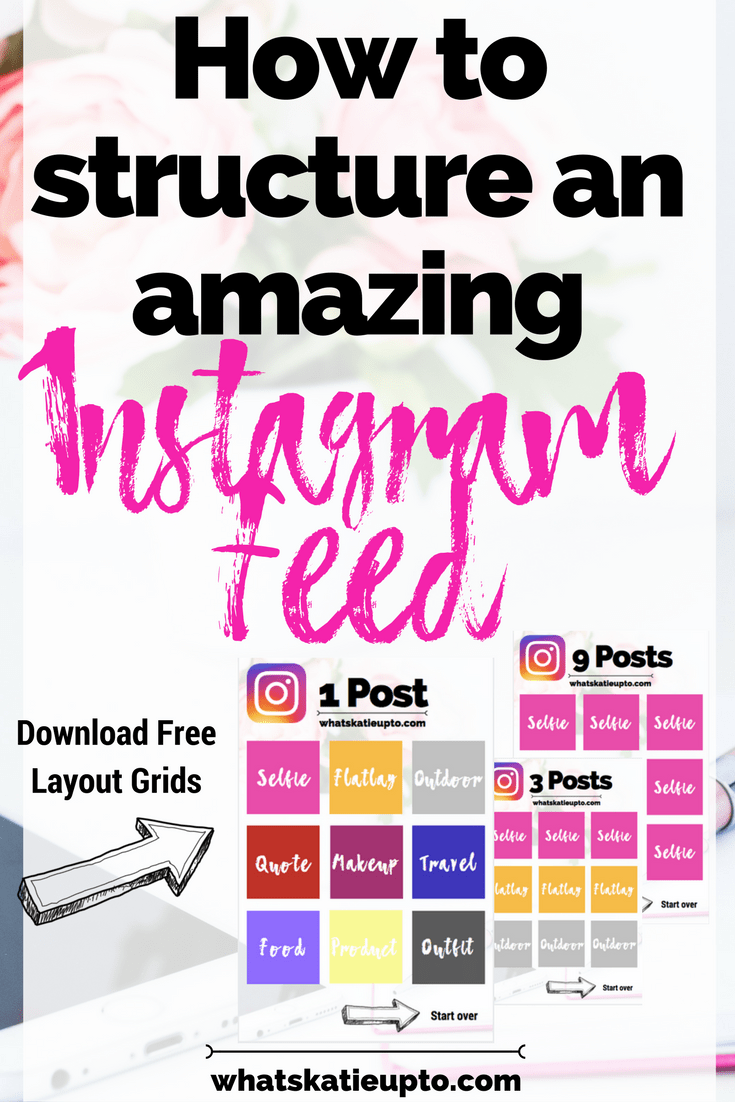 How to structure an amazing Instagram Feed, Instagram, Feed, Feed structure, Instagram Tips, Instagram Advice, Advice, Feed structure, Feed grid, feed layout, 