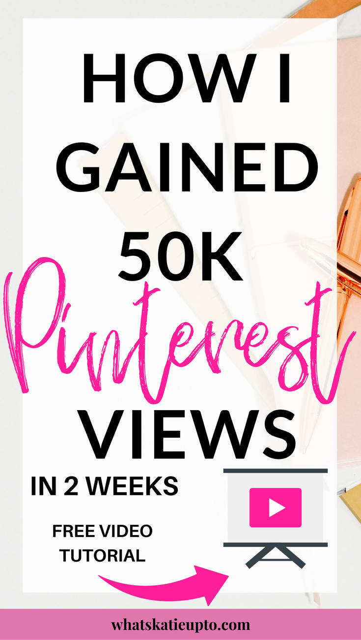 How I gained 50K Pinterest Vies in 2 Weeks, Tailwind, Pinterest Scheduler
