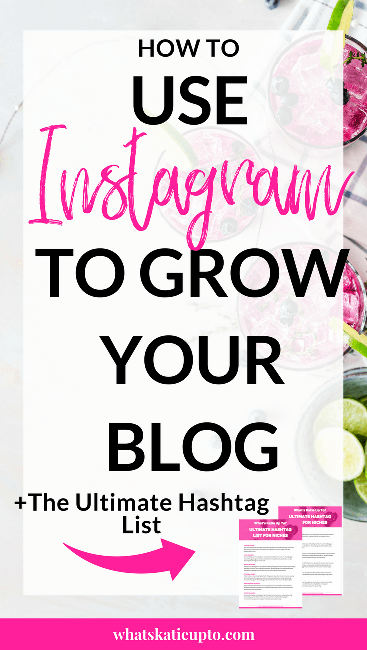 How to use instagram to grow your Blog