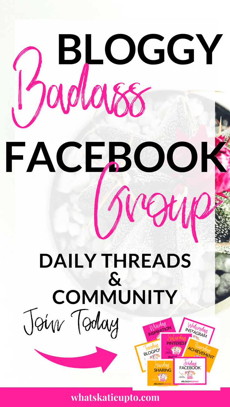 Bloggy Badass Facebook Group, Facebook Group, Facebook Thread