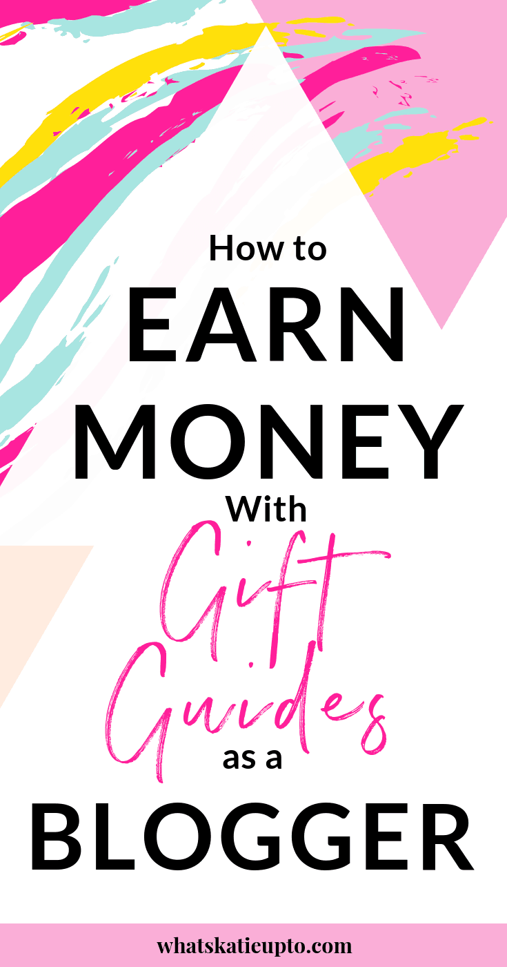 Earn money with Gift Guides as a Blogger