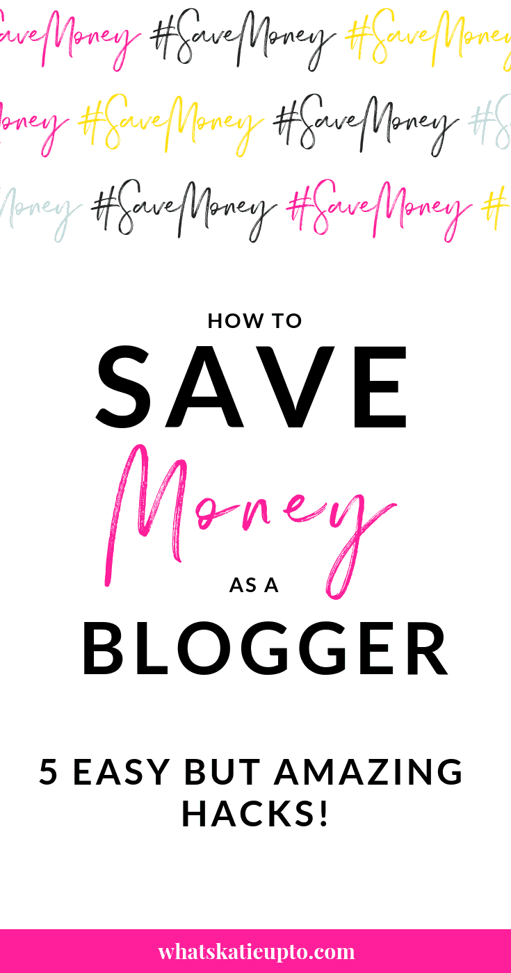 save money blogging