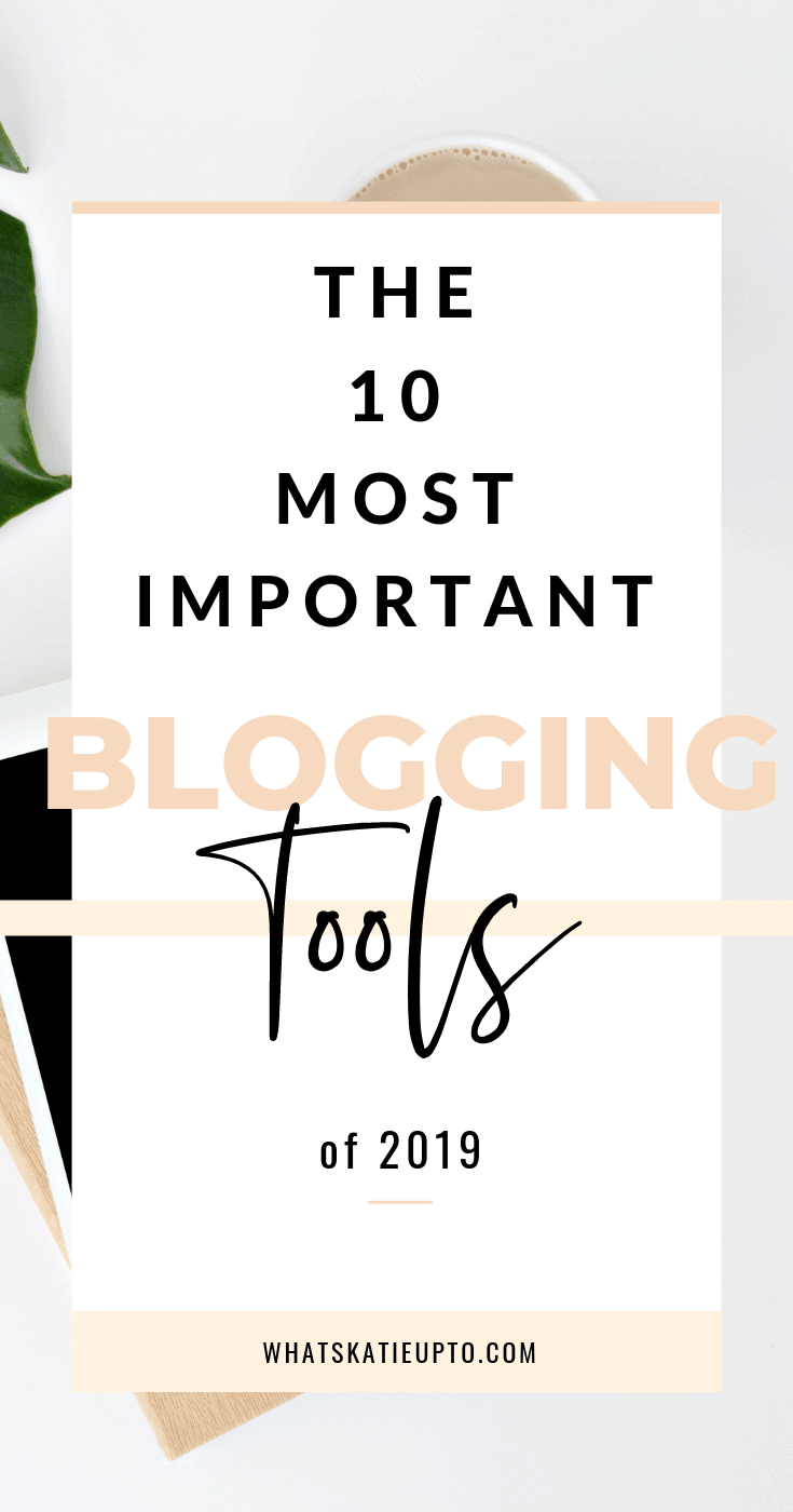 10 most important blogging tools