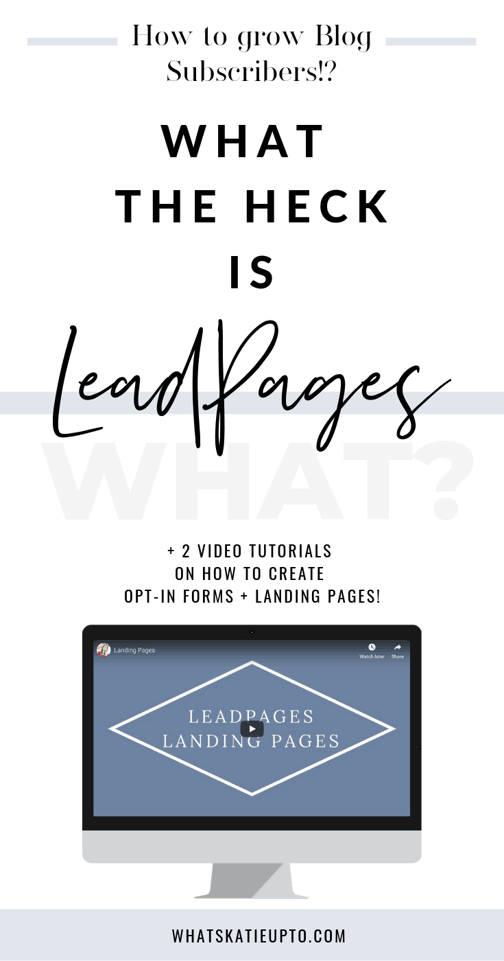 what the heck is LeadPages