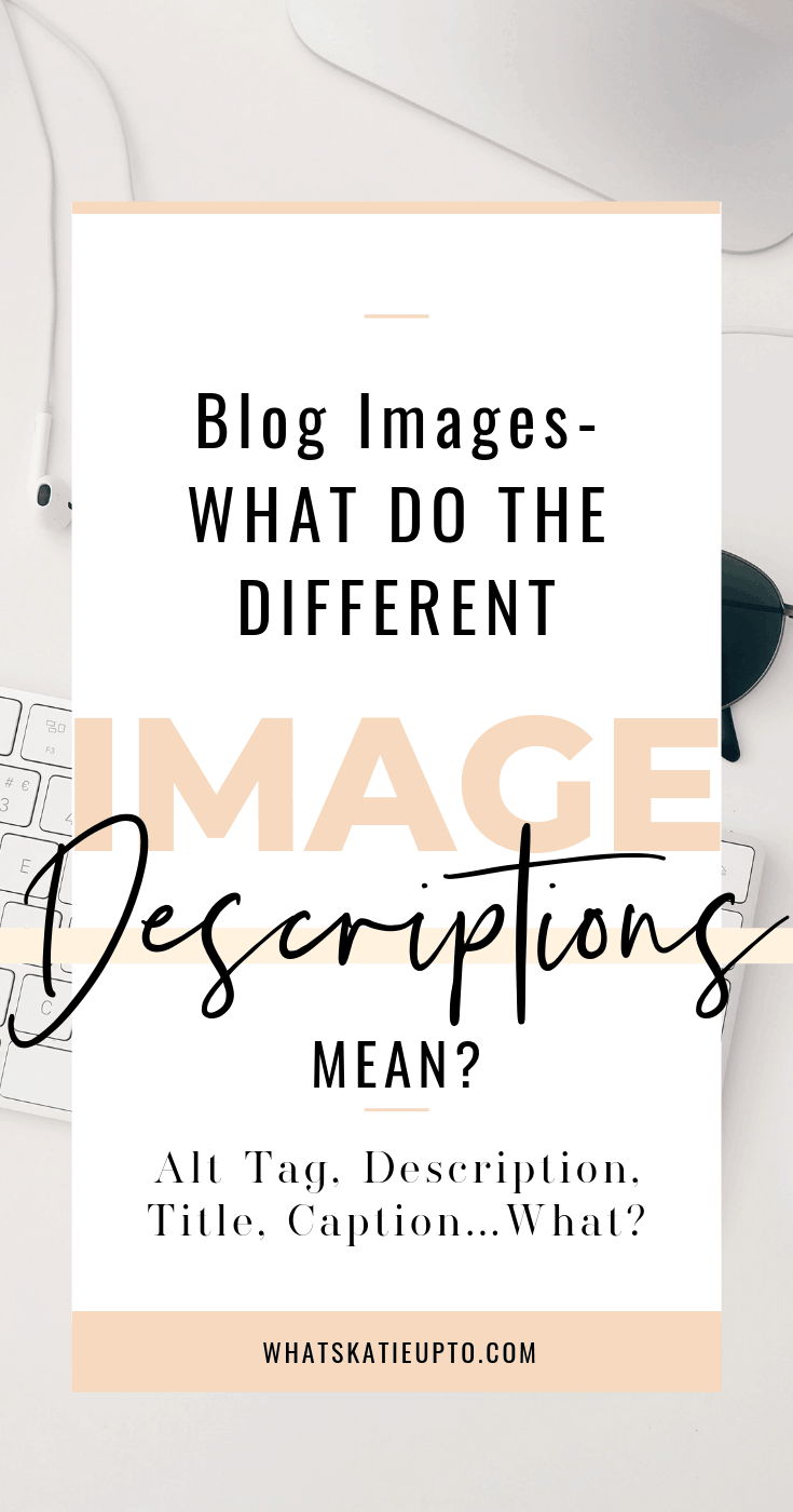 What do the different blog image descriptions mean