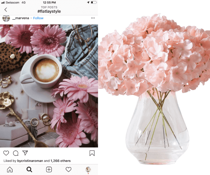 Flower Instagram Props