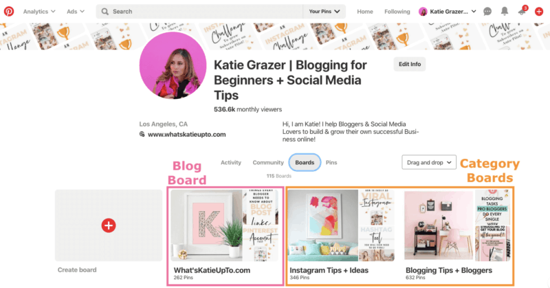 How To Clean Up Pinterest Boards (6 simple Steps) | Katie Grazer Blog