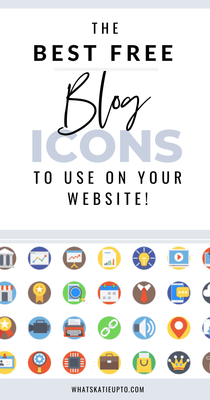 The Best Free Blog Icons to use on your Website
