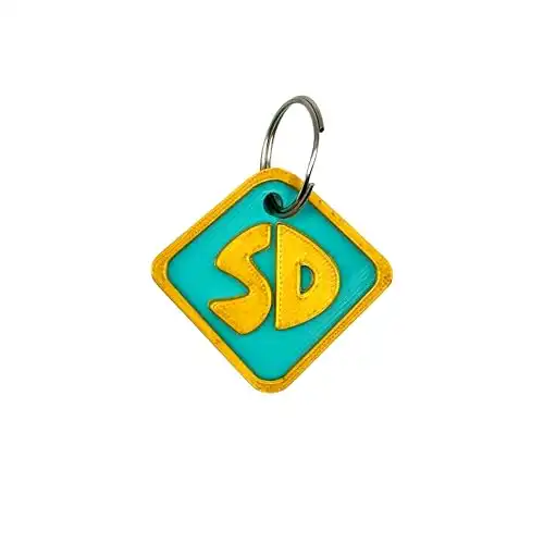 Scooby Dog Collar Tag