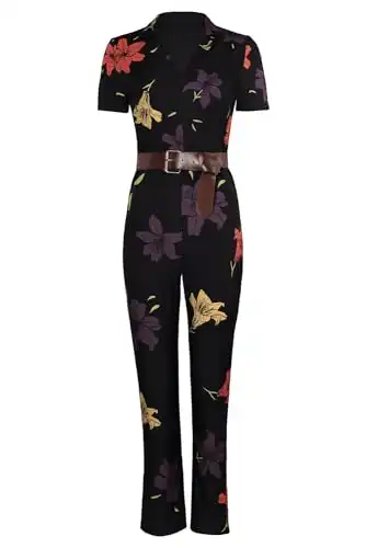 Blunt Floral Jumpsuit