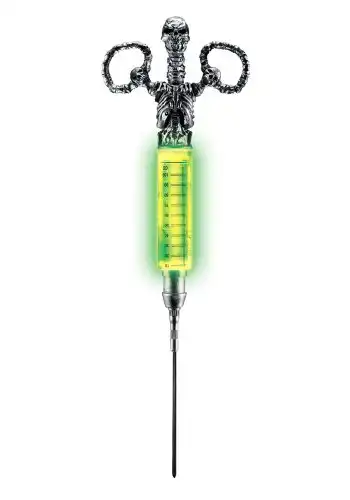 Radioactive Glowing Syringe