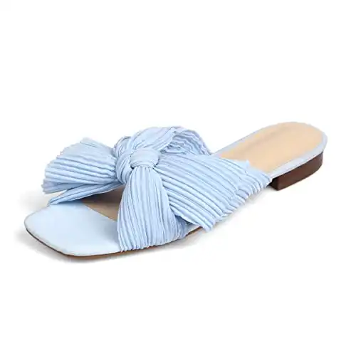 Bow Flat Sandals