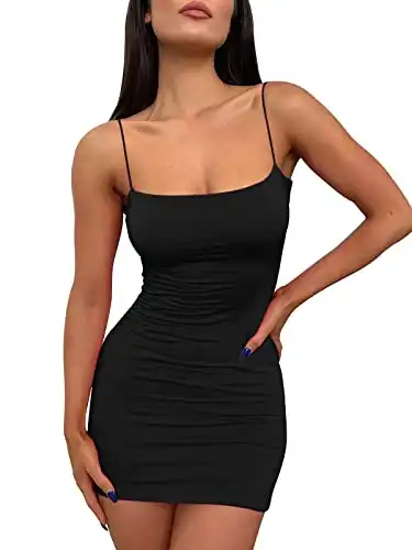 Spaghetti Strap Bodycon Dress