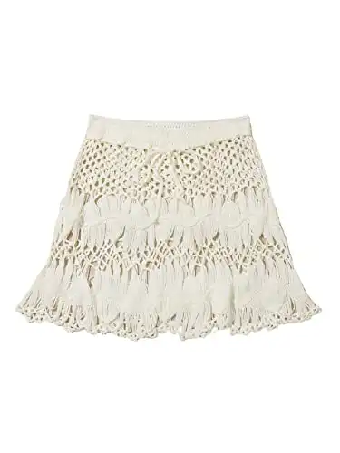 Crochet Cover Up Skirt