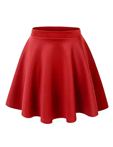 Flared Mini Skater Skirt