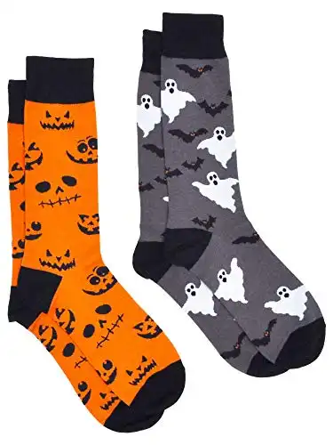 Jack O Lantern & Ghost Socks