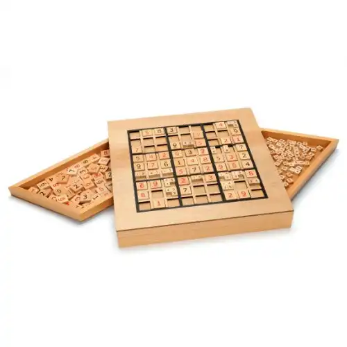 Wooden Sudoku Puzzle Board