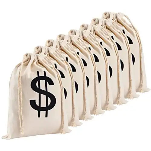 Canvas Money Bags