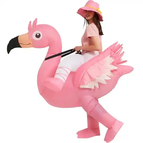 Inflatable Flamingo Costume