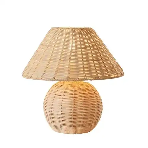 Rattan Table Lamp