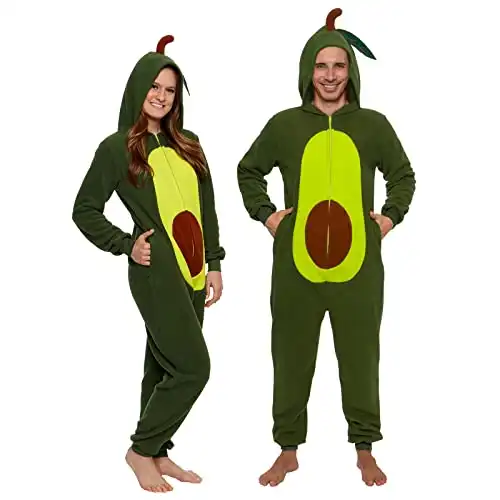 Pineapple and Avocado Adult Onesie