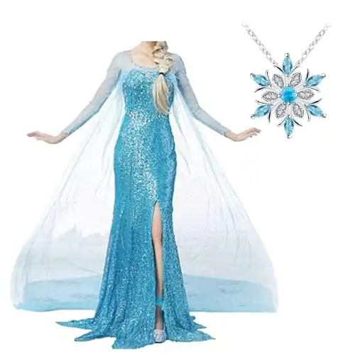 Snow Queen Princess Dress