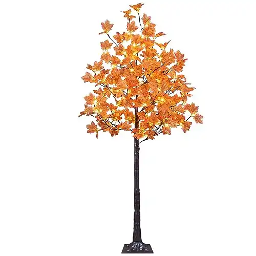 Artificial Lighted Maple Tree