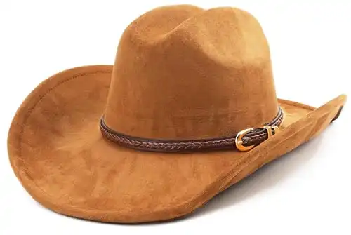 Wide Brim Cowboy Hat