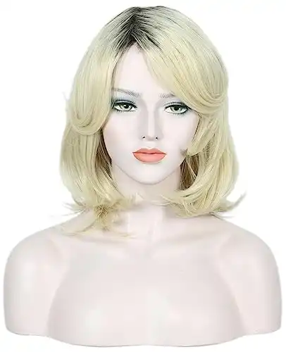 Blonde Ombre Short Wig