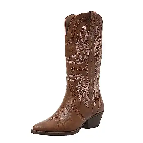 Embroidered Cowboy Boots