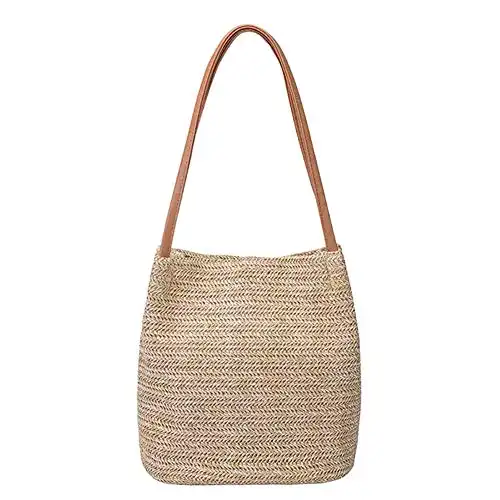 Straw Beach Bag