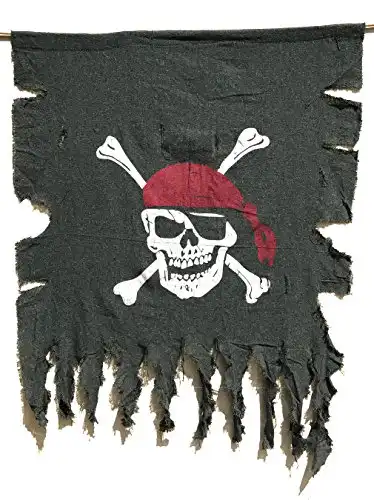 Weathered Pirate Flag