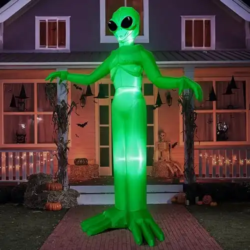 Inflatable Giant Alien with LED