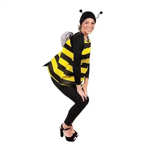 Bumble Bee Costume with Head Piece