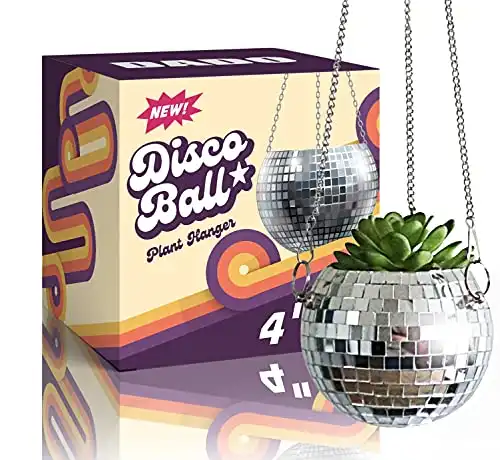 Disco Ball Planter