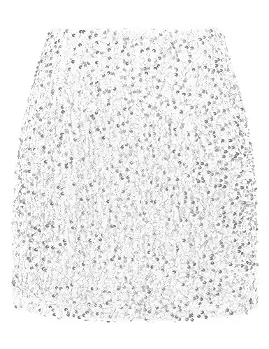 Sequin Mini Skirt