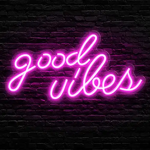 Good Vibes Neon Light