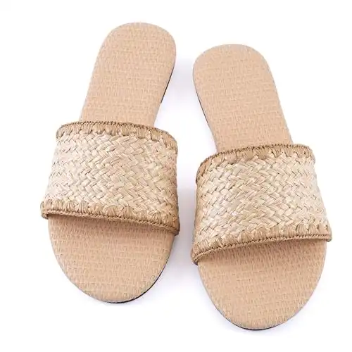 Straw Raffia Sandals