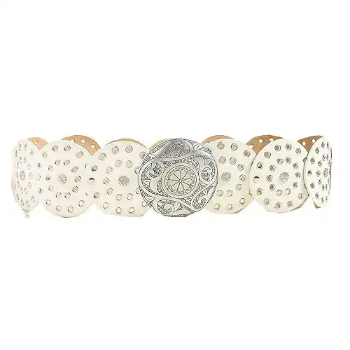 Women Hollow Disc Belt