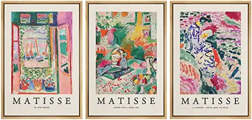 Matisse Framed Canvas