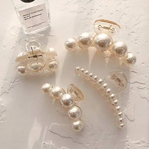 Pearl Hair Clips