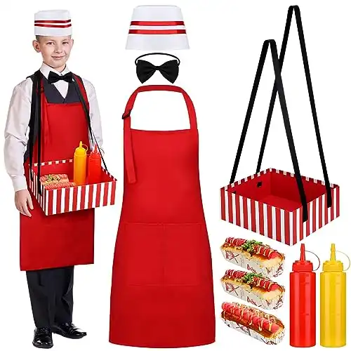 Hot Dog Vendor Costume