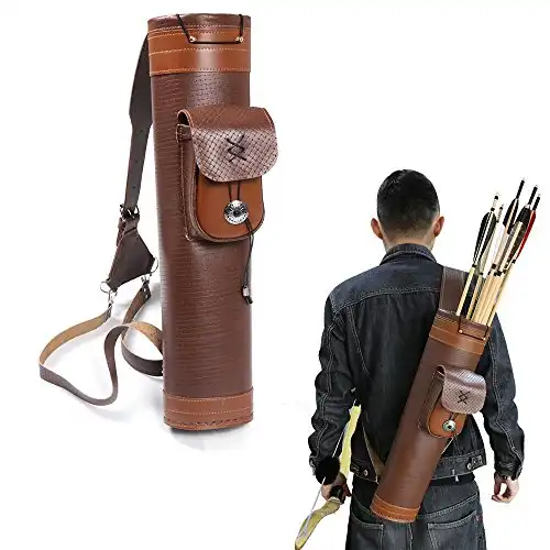 Quiver Bow Leather Arrow Holder