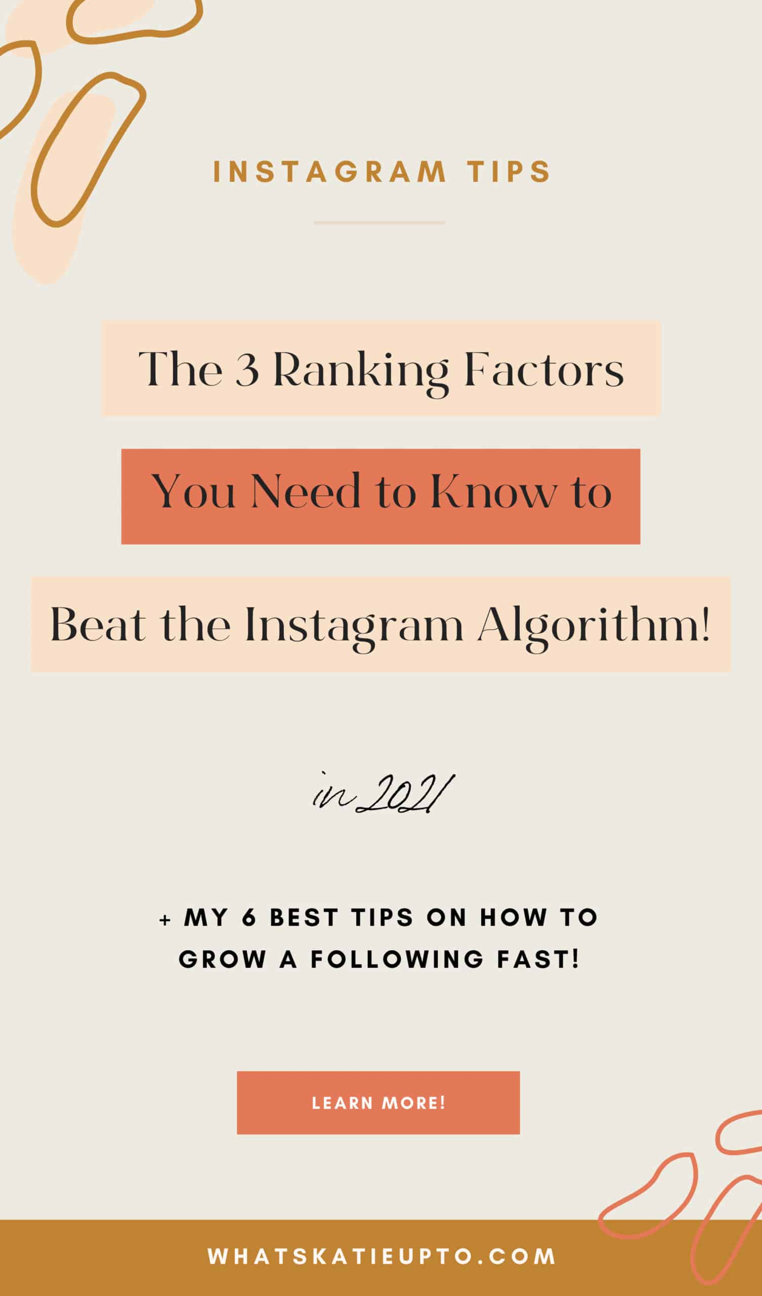 6 tips how to beat the Instagram Algorithm! Katie Grazer Blog