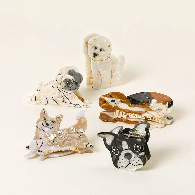 Dog Breed Hair Clip