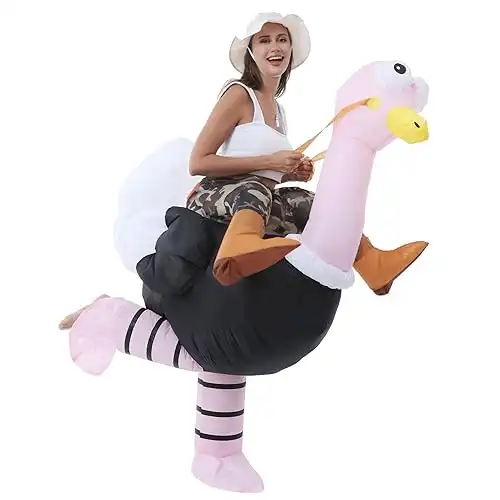 Inflatable Ostrich Costume