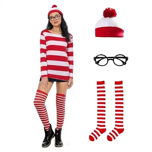 Waldo Girl Costume