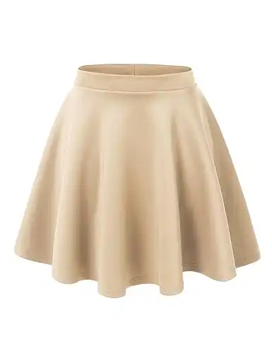 Flared Mini Skater Skirt