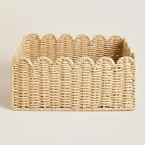 Scalloped Edge Basket